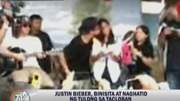 Justin Bieber holds mini-concert for 'Yolanda' survivors