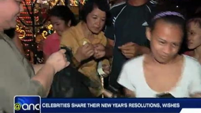 Celebs share New Year's resolutions, wishes