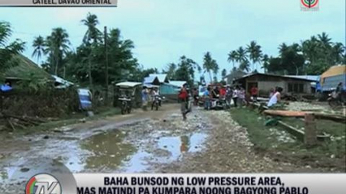 LPA worse than 'Pablo' in Davao Oriental