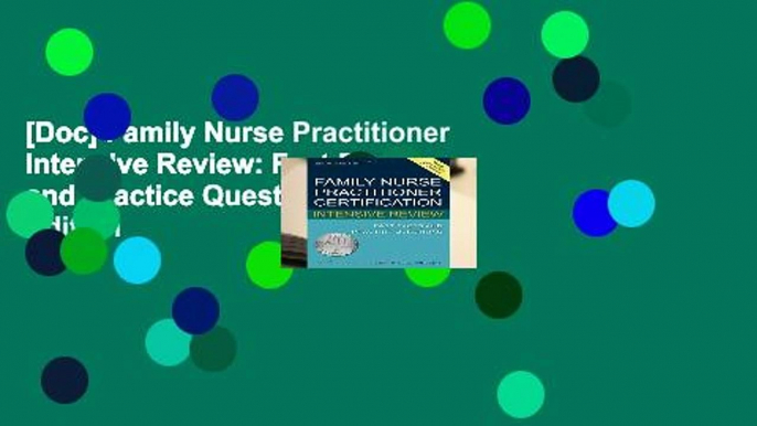 [Doc] Family Nurse Practitioner Intensive Review: Fast Facts and Practice Questions, Second Edition