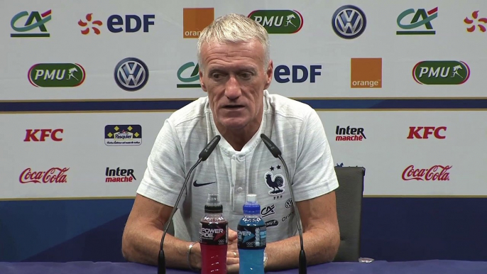 Deschamps «Logique qu'Umtiti revienne» - Foot - Bleus