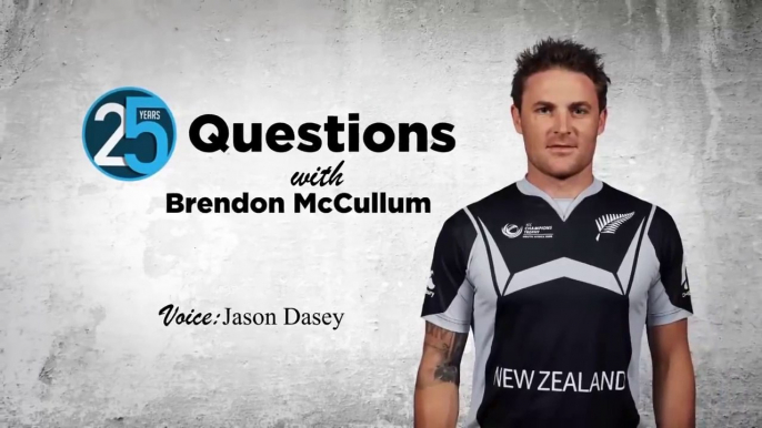 25 Questions with Brendon McCullum - The 158 in the first IPL changed my life