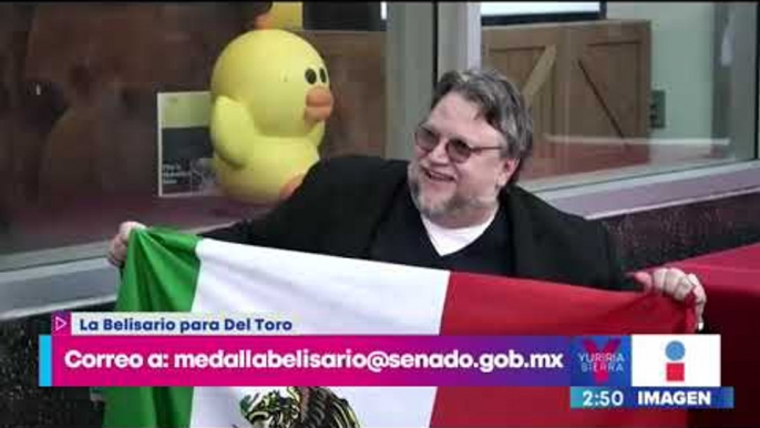 Proponen a Guillermo del Toro para medalla Belisario Domínguez | Noticas con Yuriria Sierra