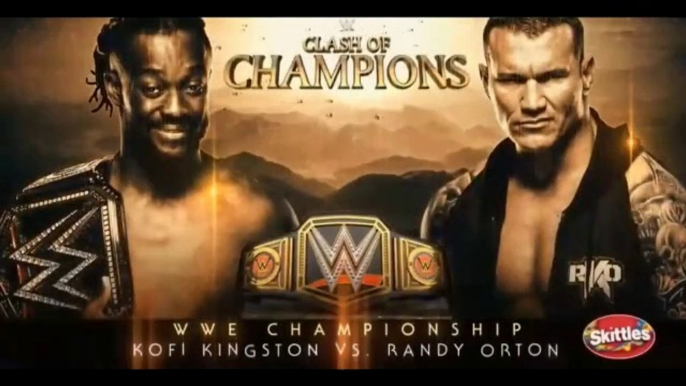 WWE CLASH OF CHAMPIONS 2019 - KOFI KINGSTON(c) VS RANDY ORTON - WWE CHAMPIONSHIP - FULL MATCH