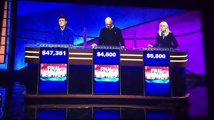 Jeopardy! Words of the 2000s on Final Jeopardy with James Holzhauer 22nd Appearance (5/3/19)