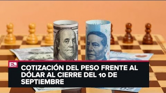 Así cerró el peso frente al dólar