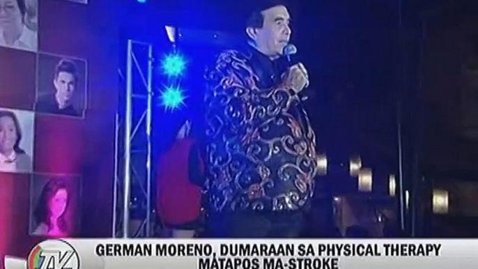 German Moreno, dumaraan sa physical therapy matapos ma-stroke