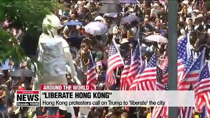 Hong Kong protesters call on Trump to 'liberate' the city 243900