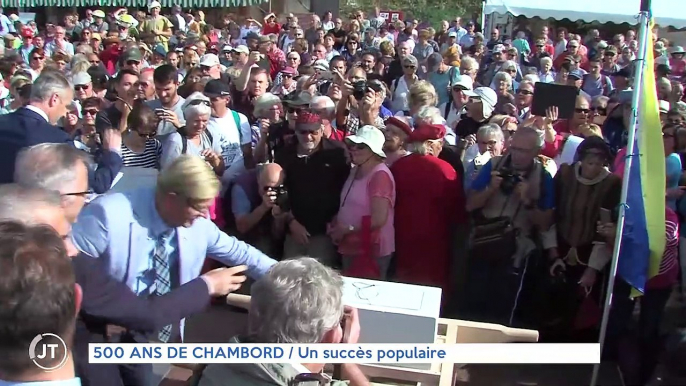 500 ans de Chambord :  Un succès populaire