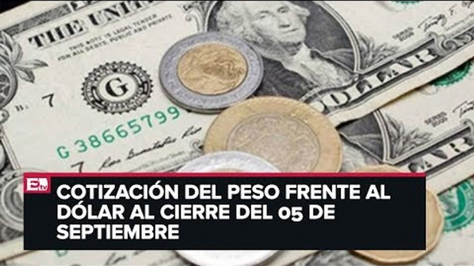 Así cerró el peso frente al dólar