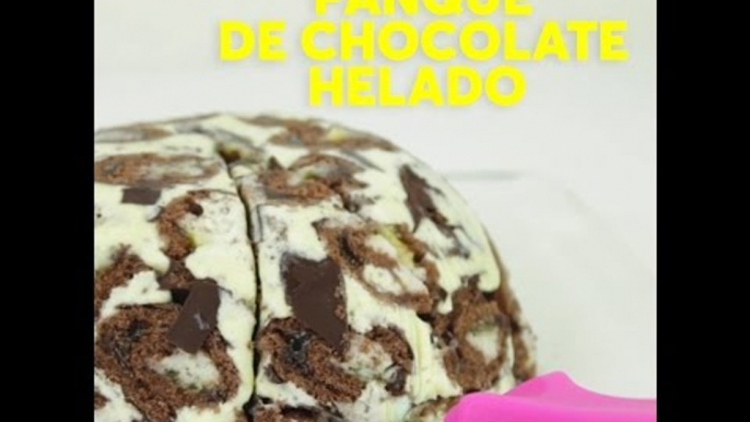 Panqué de chocolate helado | Chilantojos