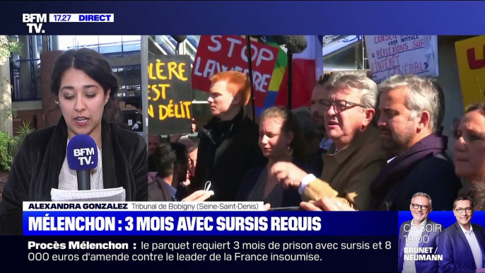 Jean-Luc Mélenchon: 3 mois de prison avec sursis requis - 20/09