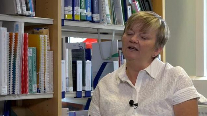 Julie Booth, a facilitator at the Leeds Recovery College, talks about her experience. Video filmed by the Leeds and York Partnership NHS Foundation Trust.