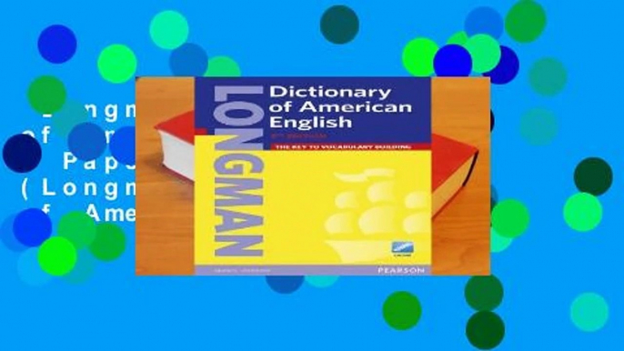 Longman Dictionary of American English 5 Paper   Online (HE) (Longman Dictionary of Amer English)