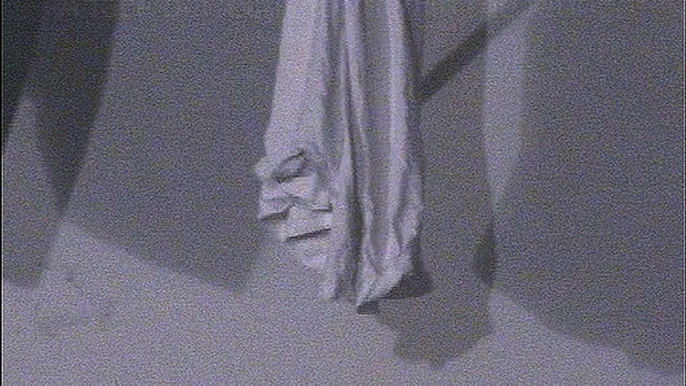 REAL GHOST FACE CAUGHT ON CAMERA!  A FACE IN THE FABRIC!