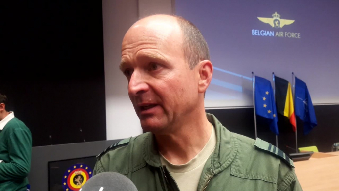 Général Major Frederik Vansina : crash de 2 F16 dans le Morbihan : Les deux pilotes se sentent bien et sont à l'hôpital pour quelques examens