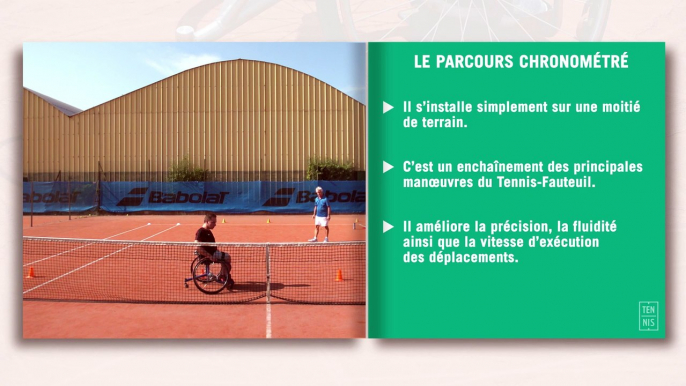 Les fiches techniques du tennis-fauteuil : la manœuvrabilité