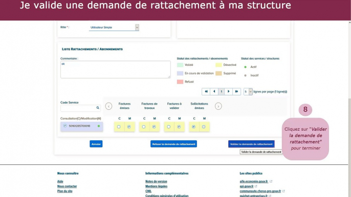 Tutoriel Chorus Pro V2 - Gérer les habilitations et les utilisateurs (gestionnaires)