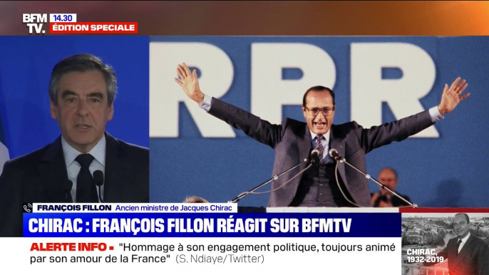 "Jacques Chirac est le dernier Président de la République qui est resté dans la conception gaulliste de la présidence", estime François Fillon