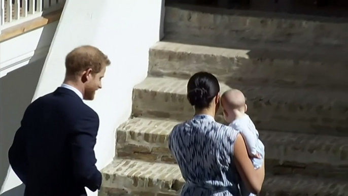 Meghan Markle y Harry se llevan a Archie al trabajo