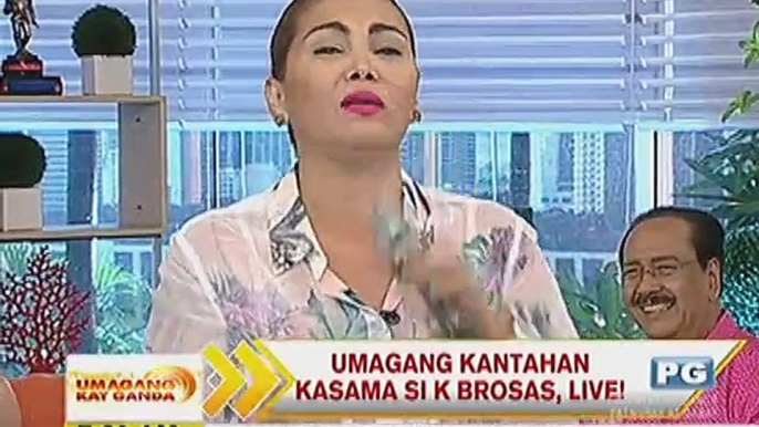 Umagang kantahan kasama si K Brosas, live!