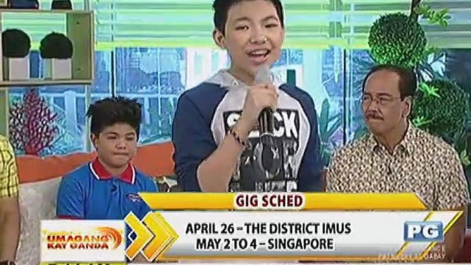 Darren Espanto sings ""In Love Ako Sa'Yo"" live on UKG