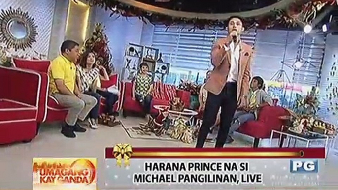 Harana Prince Michael Pangilinan sings 'Pare Mahal Mo Raw Ako,' Live on UKG!