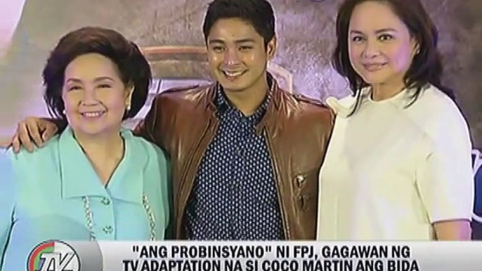 Ang Probinsyano ni FPJ, gagawan ng TV adaptation na si Coco Martin ang bida