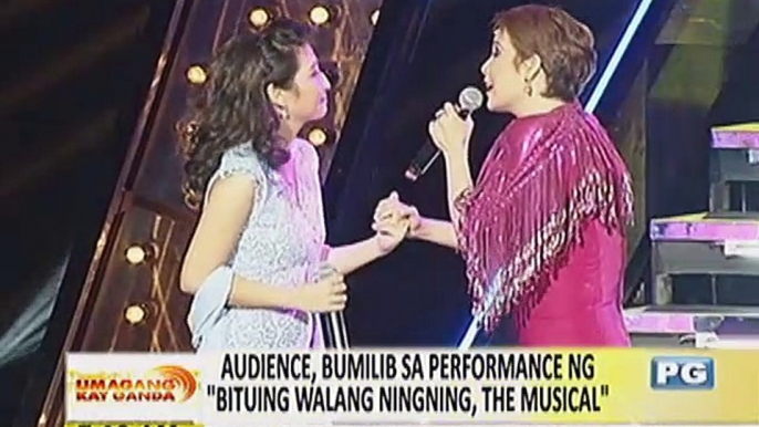 Audience, bumilib sa performance ng ""Bituing Walang Ningning, The Musical""