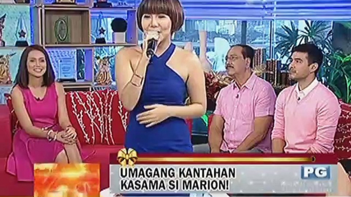 Morning Jamming kasama si Marion