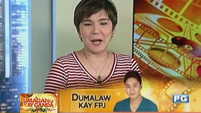 Coco Martin, dumalaw sa puntod ni FPJ