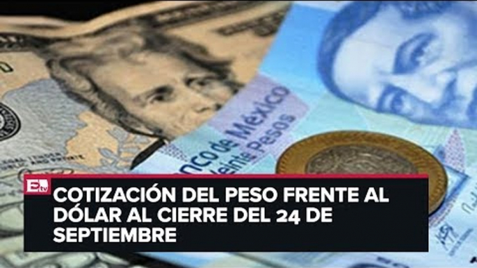 Así cerró el peso frente al dólar