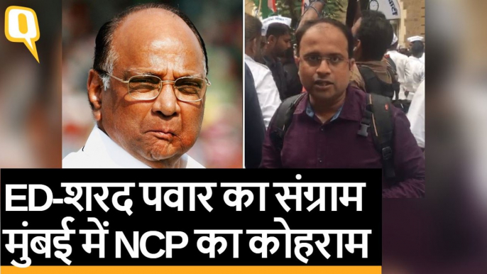 MSCB Scam: ED-Sharad Pawar का संग्राम, मुंबई में NCP का कोहराम | Quint Hindi