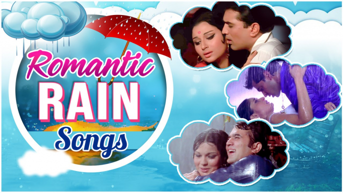 Romantic Rain Songs | Monsoon Special Songs | बारिश के गाने | Bollywood Rain Hits | Old Hindi Songs