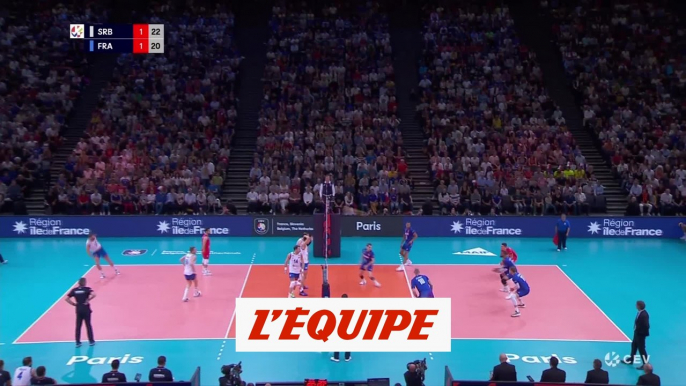 Le résumé vidéo de France-Serbie - Volley - Euro