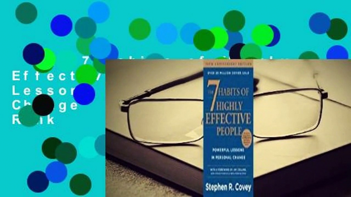 The 7 Habits of Highly Effective People: Powerful Lessons in Personal Change  Best Sellers Rank