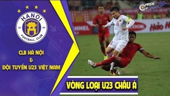 Quang Hải kiến tạo, U23 Việt Nam giành chiến thắng nghẹt thở phút bù giờ  HANOI FC