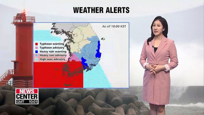 Typhoon alerts expands and intensifies across the country