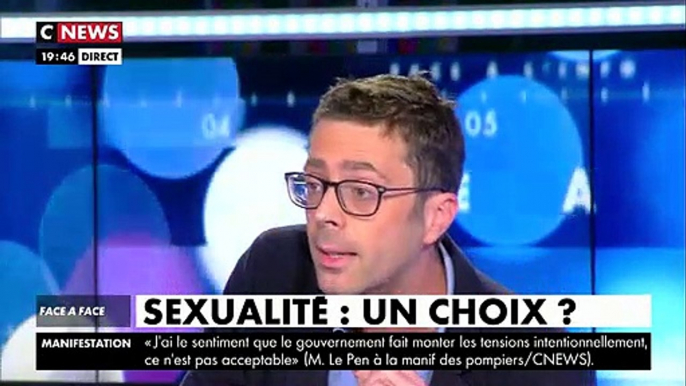 Débat tendu hier soir sur Cnews quand Eric Zemmour affirme que les homosexuels choisissent leur sexualité: "S'ils veulent des enfants qu'ils couchent avec des femmes !"