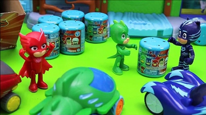 PJ Masks Mashems Toys With Disney PJ Masks REV Race Cars Color Toys For Kids