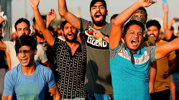 Iraq protests: Death toll nears 100