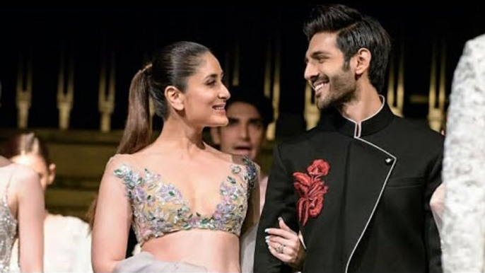 Kareena Kapoor and Kartik Aaryan Walk the Ramp for Manish Malhotra in Singapore | SpotboyE