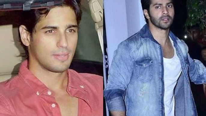 Sidharth Malhotra Wants To Take Varun Dhawan's Place | SpotboyE