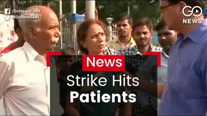 AIIMS Strike Day 2: Patients Suffer