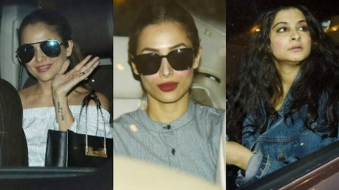 BFF! Malaika Arora, Amrita Arora and Rhea Kapoor Visit Kareena Kapoor Khan | SpotboyE