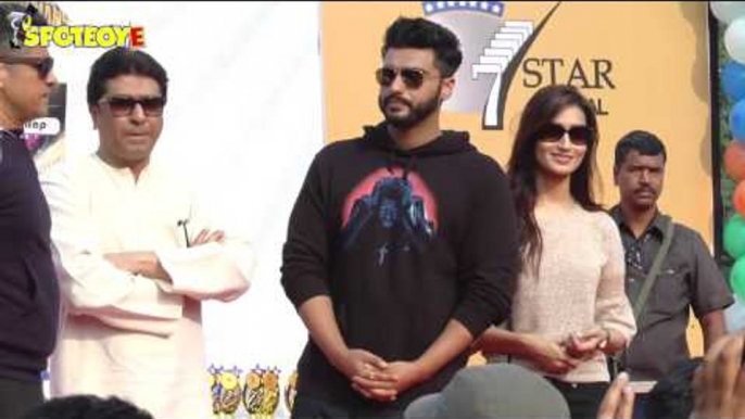 Arjun Kapoor and Raj Thackeray Spreads Smiles at a Street Festival | SpotboyE