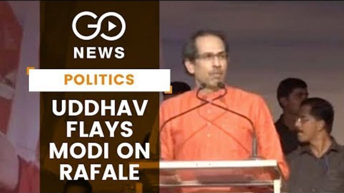 Uddhav Flays Modi, Rahul Style