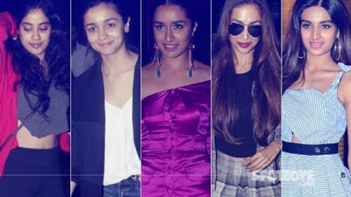 STUNNER OR BUMMER: Jhanvi Kapoor, Alia Bhatt, Shraddha Kapoor, Malaika Arora Or Nidhhi Agerwal?