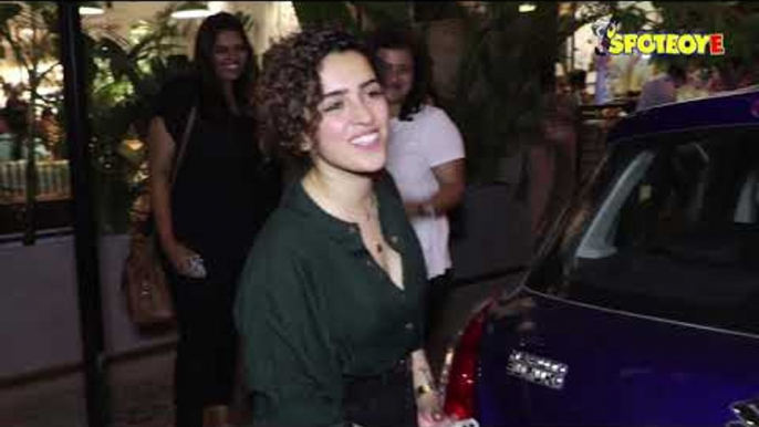 SPOTTED: Sanya Malhotra At Kitchen Garden, Juhu And Tiger Shroff At Mehboob Studios