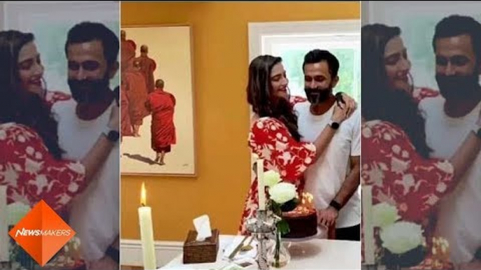 Sonam Kapoor Celebrates 'Love' Anand Ahuja's Birthday With A Unique Cake | SpotboyE